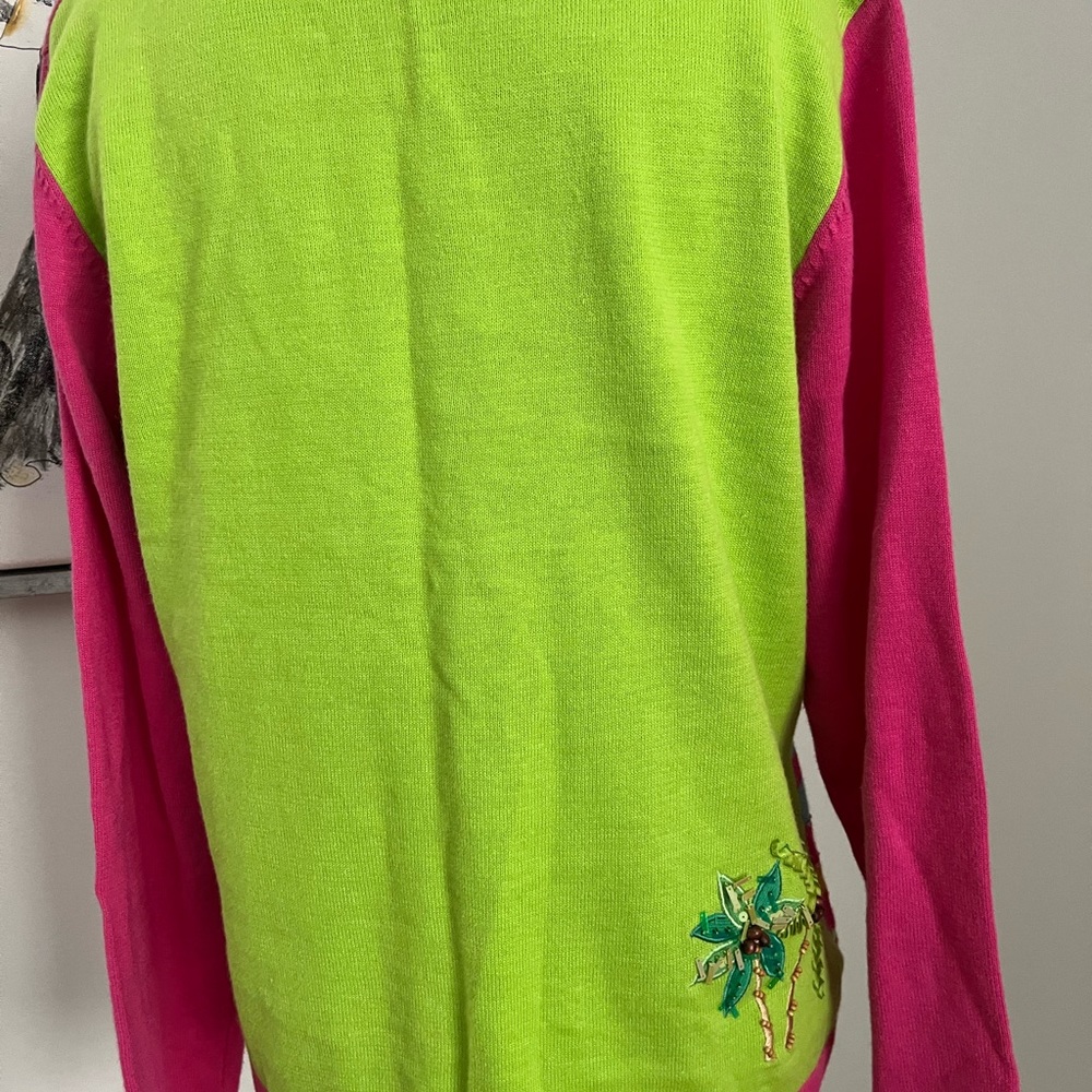 Jack B. Quick Striped Embellished Button Front Ca… - image 6